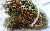 dried curled herbs of Canton Love-pea Vine