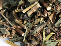 dried brownish and greenish herb segments and pieces of Fortune Eupatorium Herb