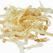 yellowish herb slices of Rhizoma Polygonati Odorati