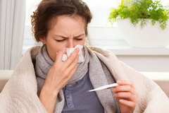 Postpartum alternative chill and fever