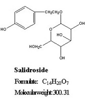 molecular structure and formula of salidroside